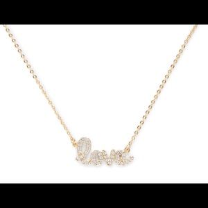 Sophie Harper “Love” pace necklace